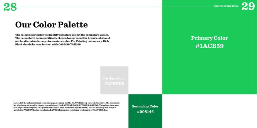 brand book spotify